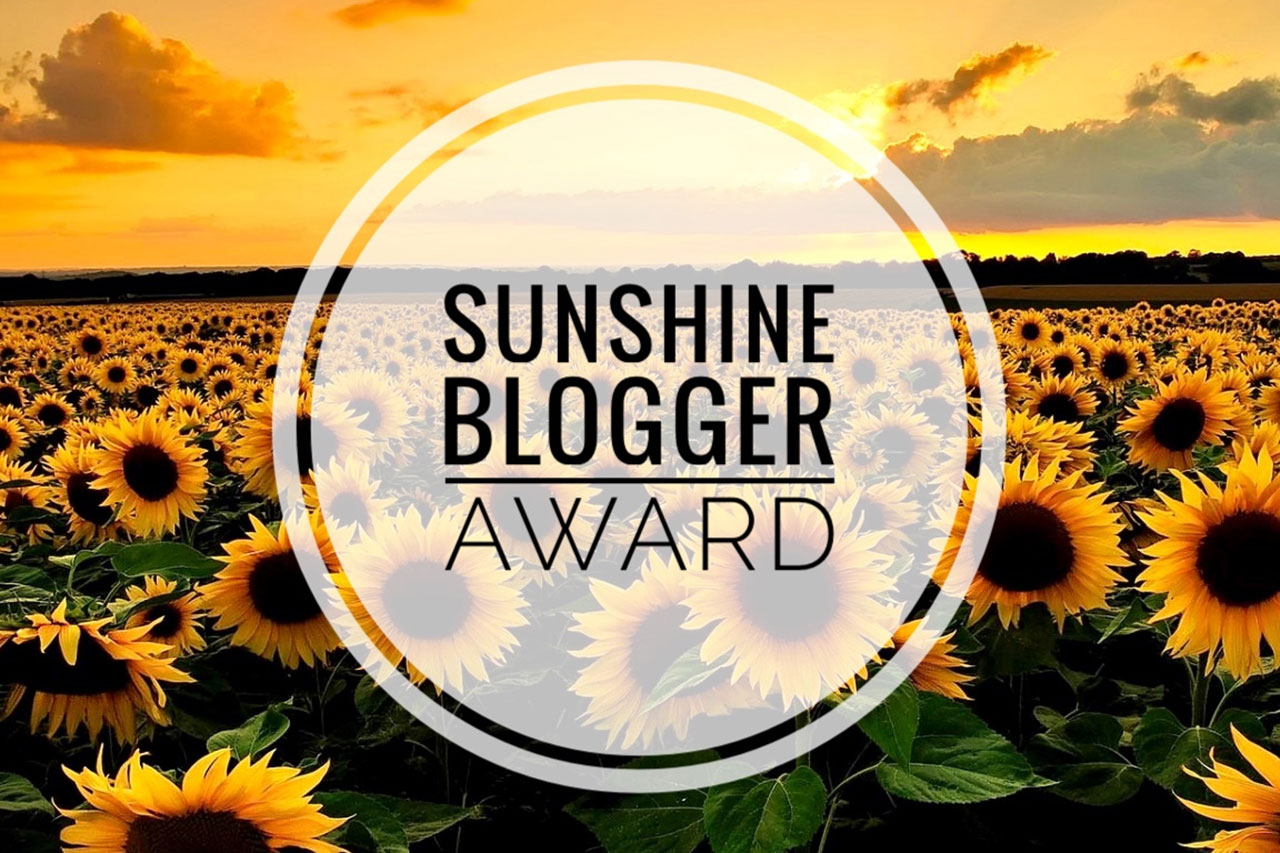 sunshine blogger award 2021